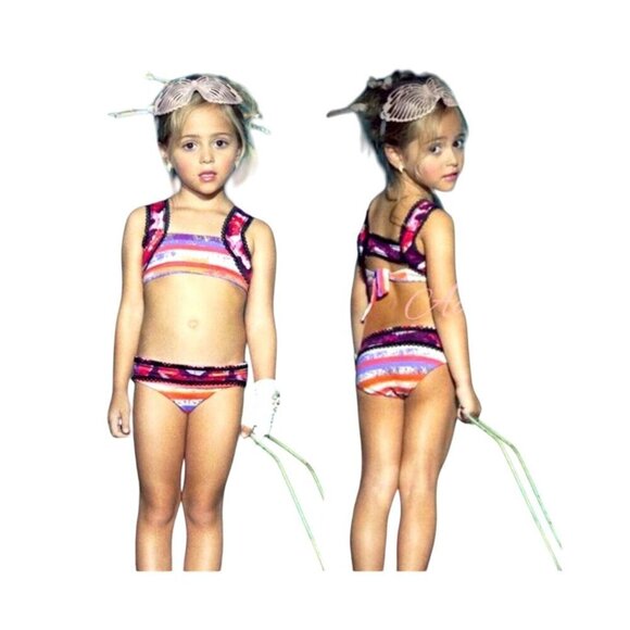 Maaji Reversible Girls Bikini Size 6 - Picture 1 of 6